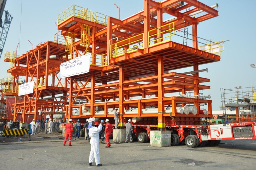 project logistics phto fpso project for A&T offshore